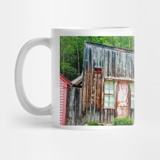 Colorado Ghost Town Cabin with the Pink Door Mug